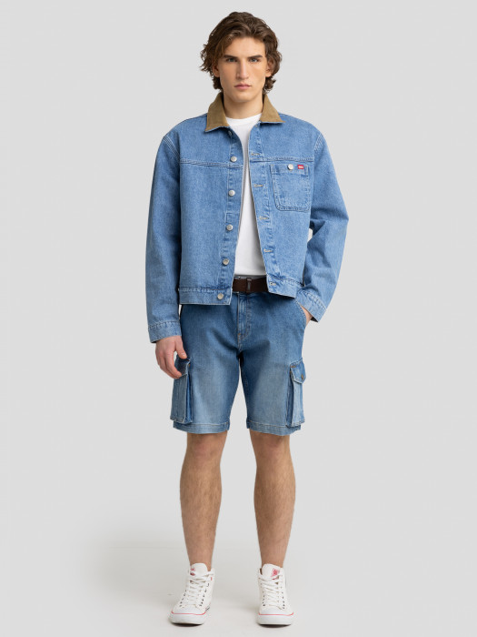 Pánske kraťasy jeans MORRIS 418